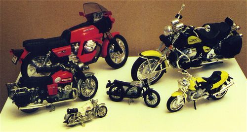 Moto miniature de collection Guzzi